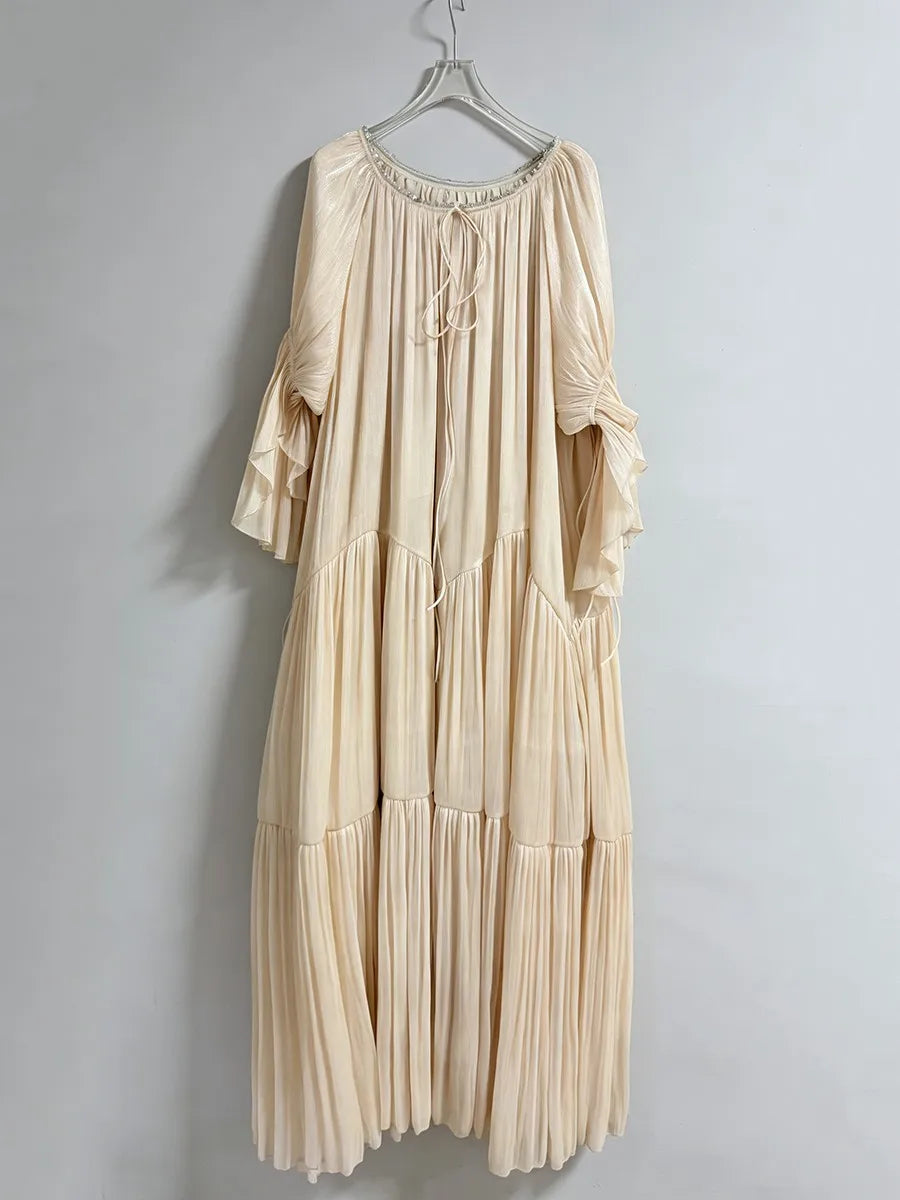 Lace Up Long Dresses