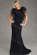 Evening  Ruffles Dress