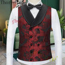 Double Breasted Slim Men’s Vest
