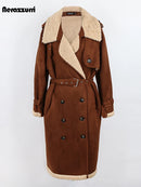 Long Brown Loose Coat