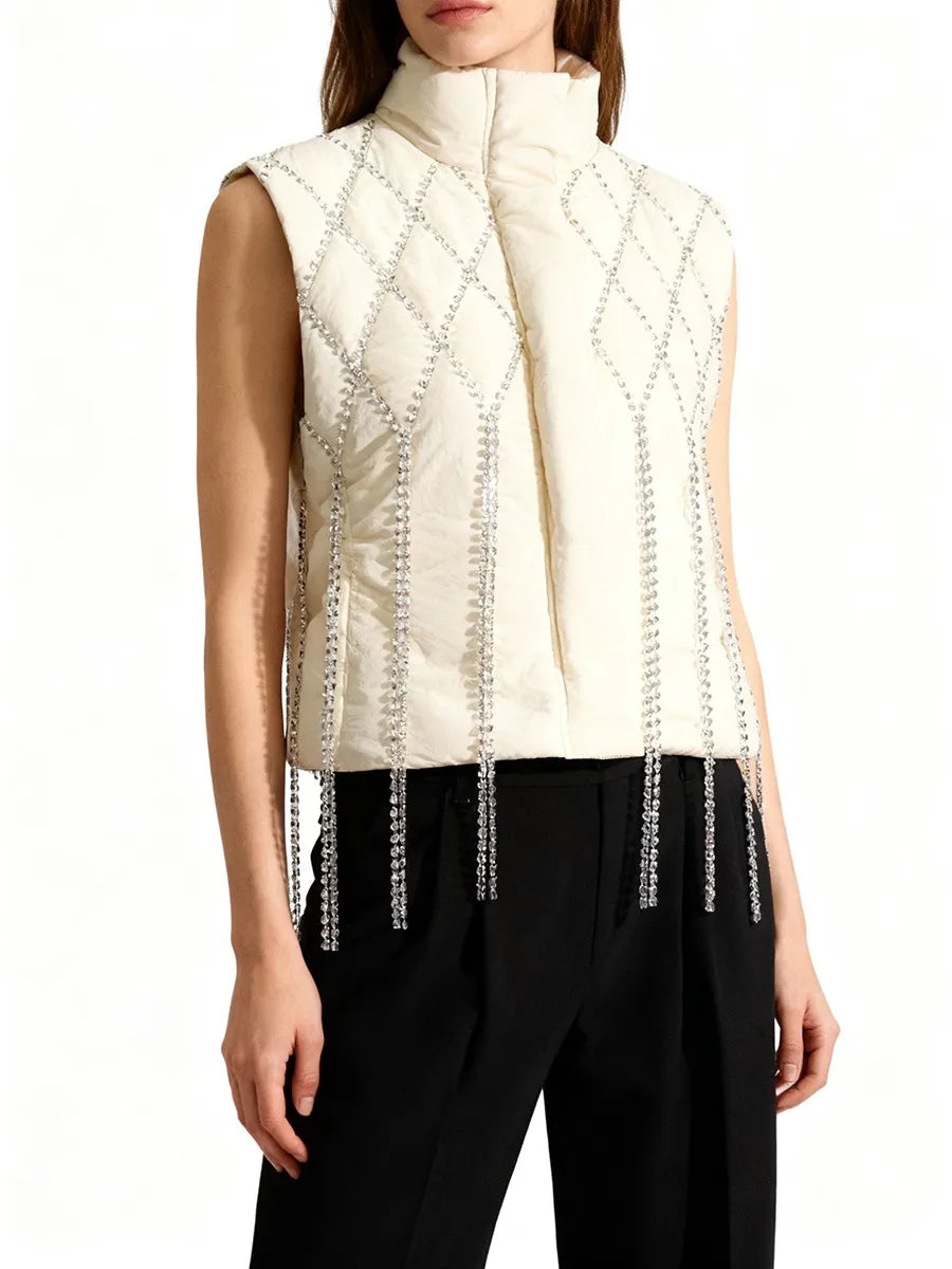 Bead Chains Fashion Vests