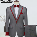 Single-breasted 2 Piece Set Suits