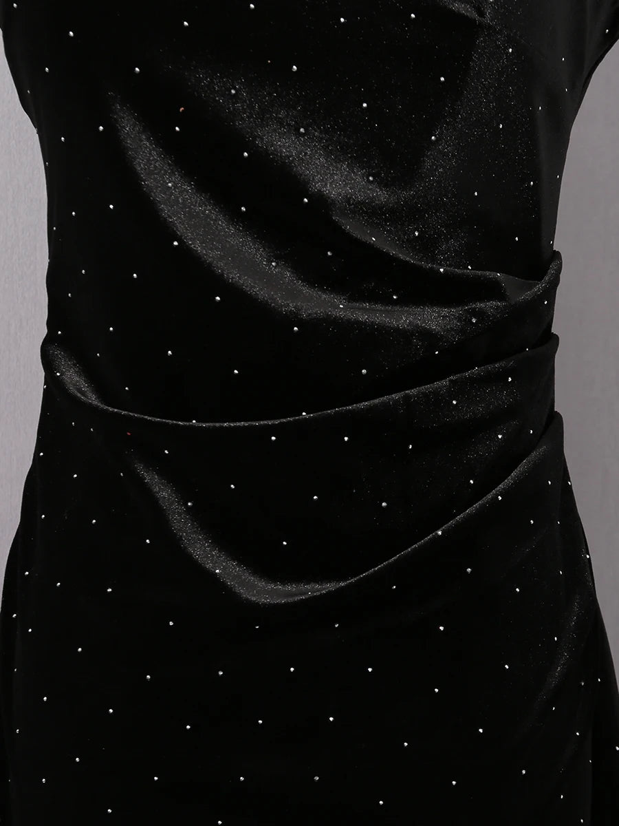 Spliced Ribbon Elegant Dresses