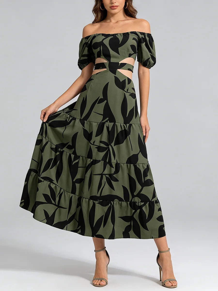 Flower Printed Dress