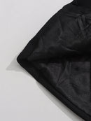 Solid Hollow Out Diamonds Elegant Blazers