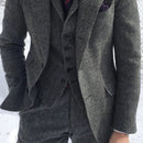 Men’s Wool Tweed Winter Suit