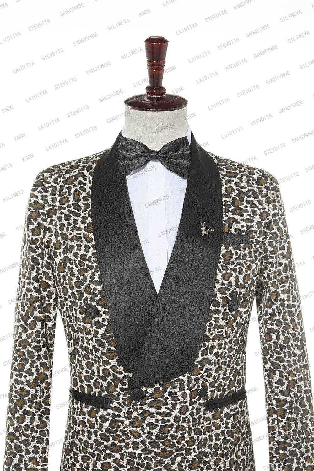 Leopard Print Men Suits