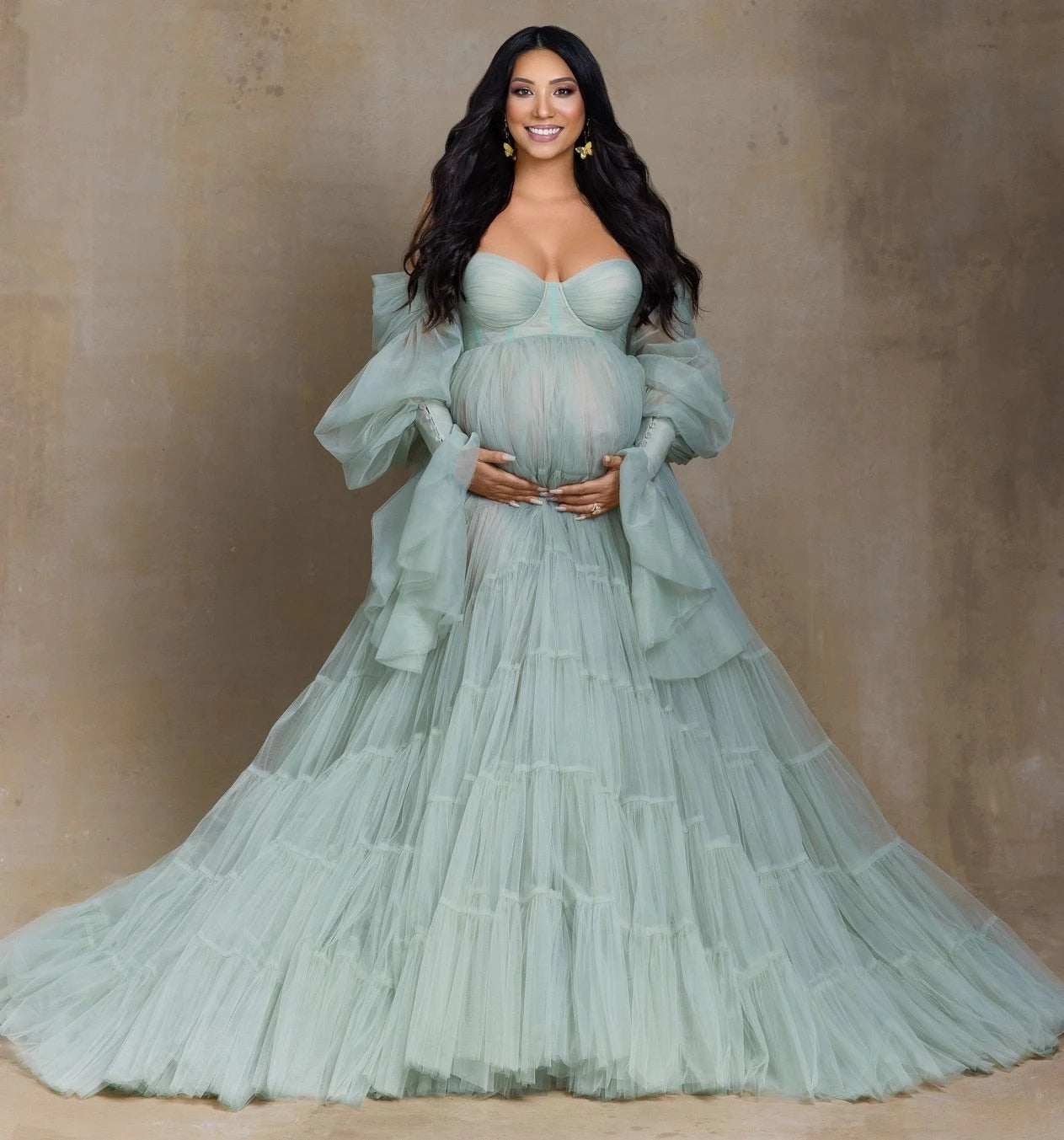 Off Shoulder Maternity Dresses