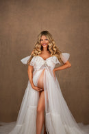 Charming Bridal Tulle Maternity Dresses