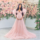 Charming Soft Tulle Maternity Dress