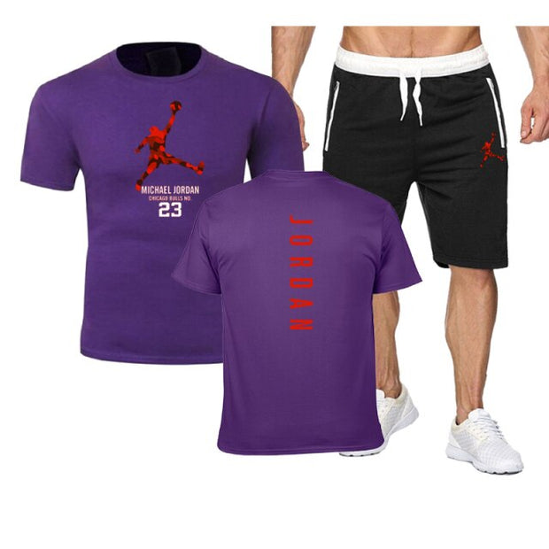 Summer Men's T-shirt Set